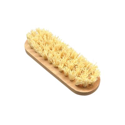 Brosse à linge avec manche en bois